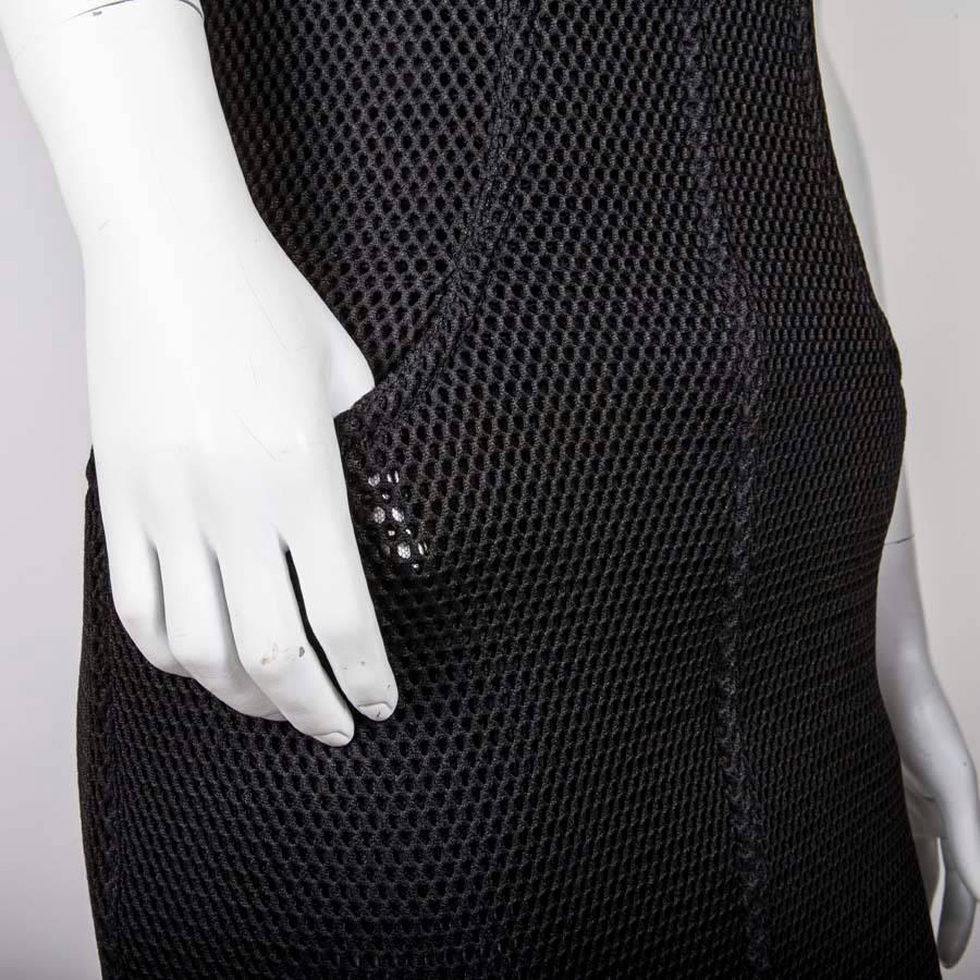 CHANEL Dress in Black Polyamide Size 36FR For Sale 2