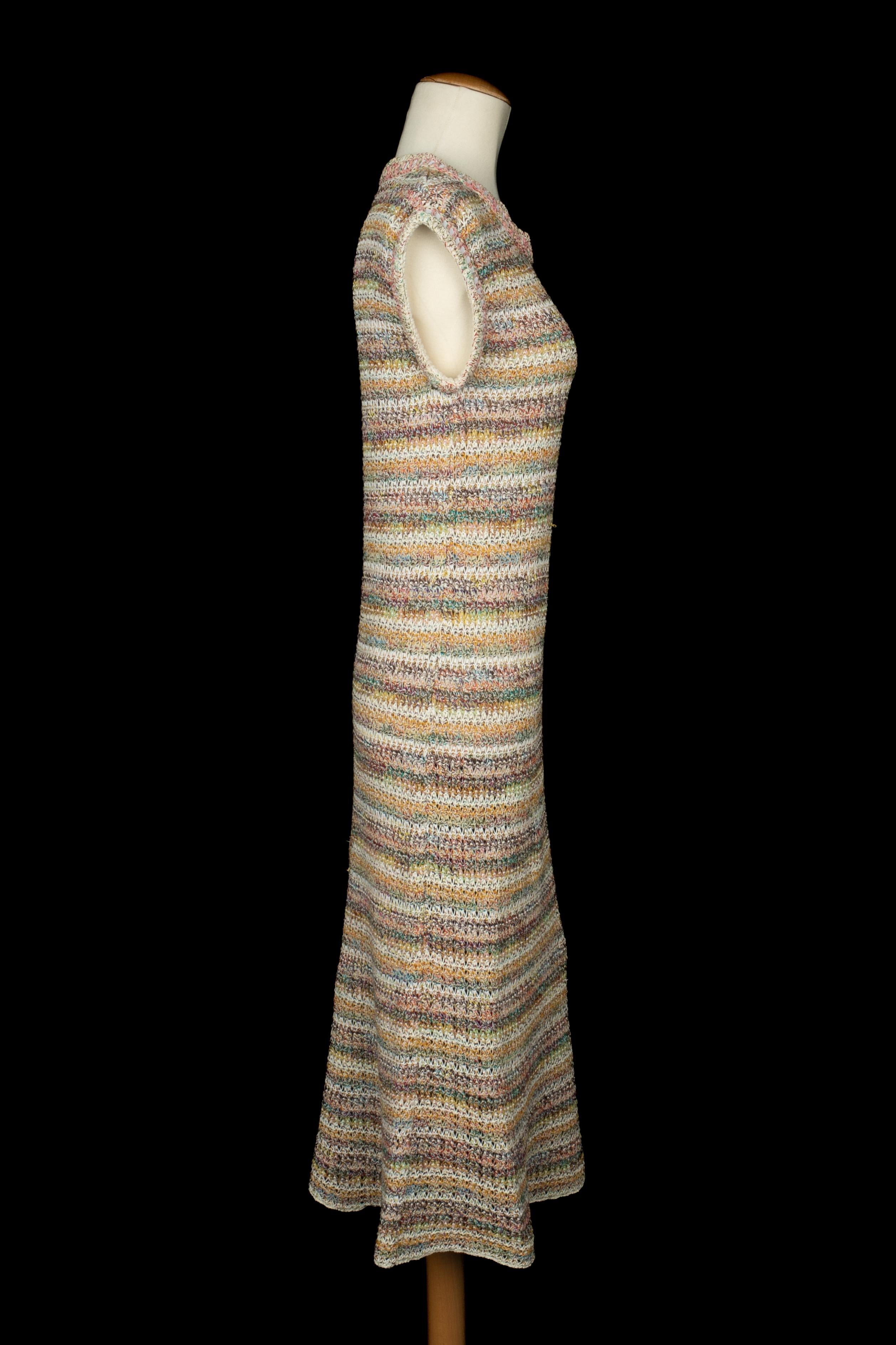 Chanel dress Paris-Cuba Resort 2017 en Excelente estado para la venta en SAINT-OUEN-SUR-SEINE, FR