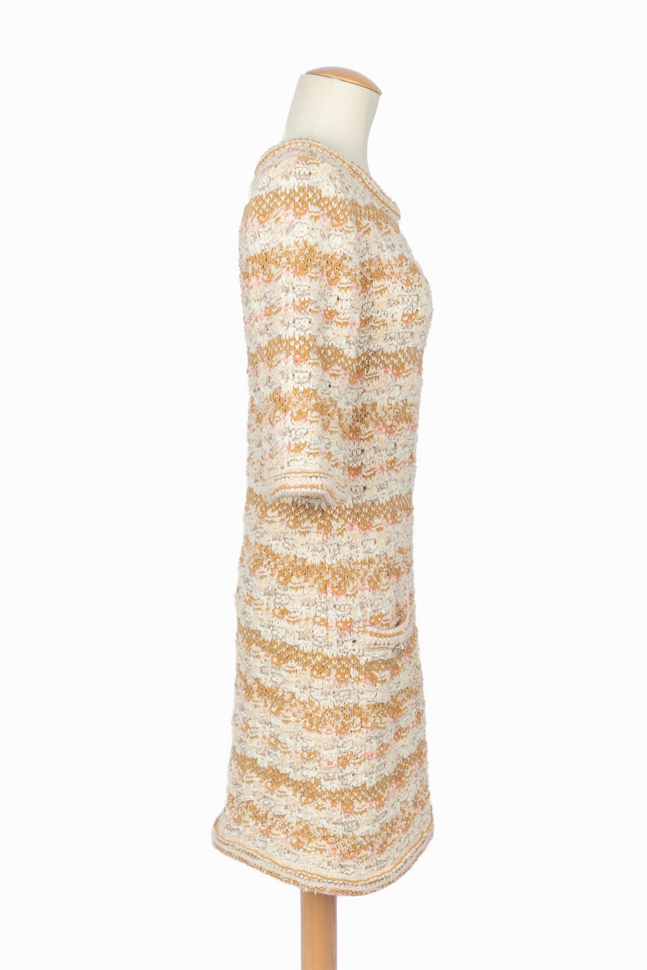 Robe Chanel Paris-Cuba Resort 2017 en vente 2