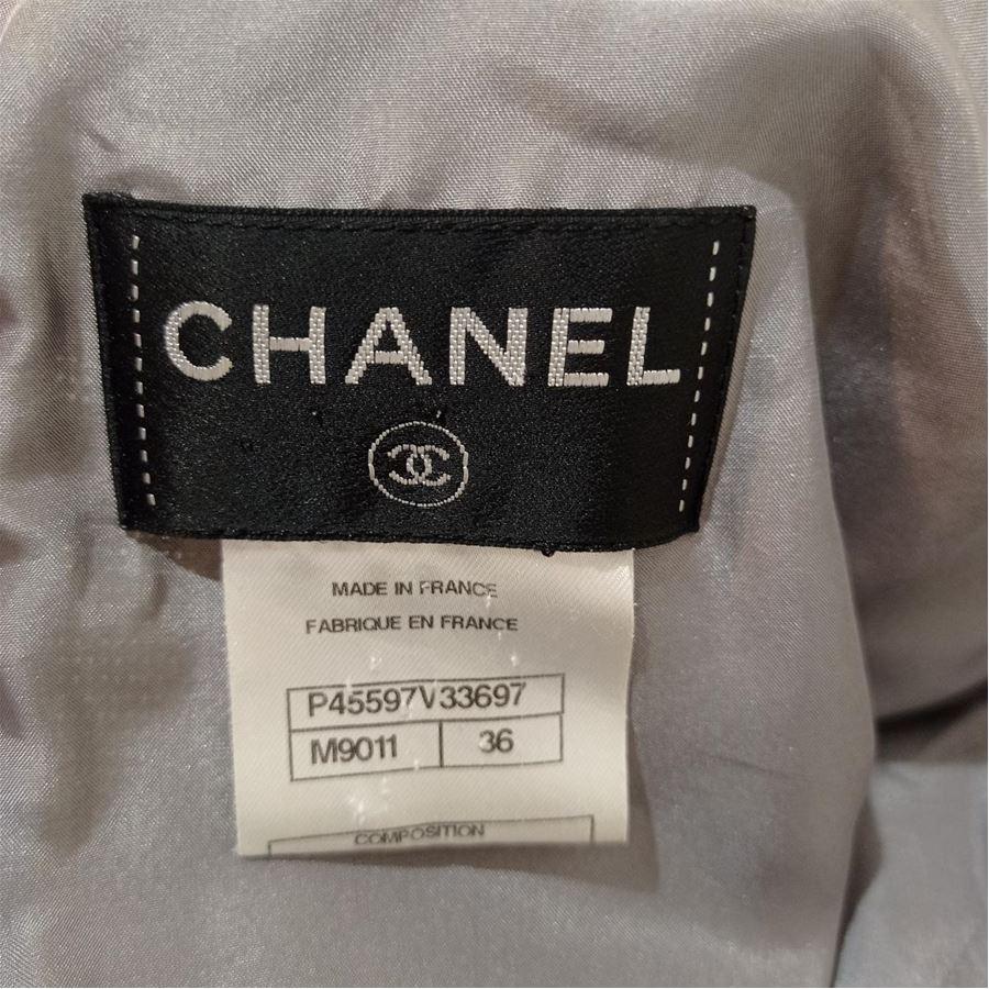 Vestido Chanel talla 40 Gris en venta