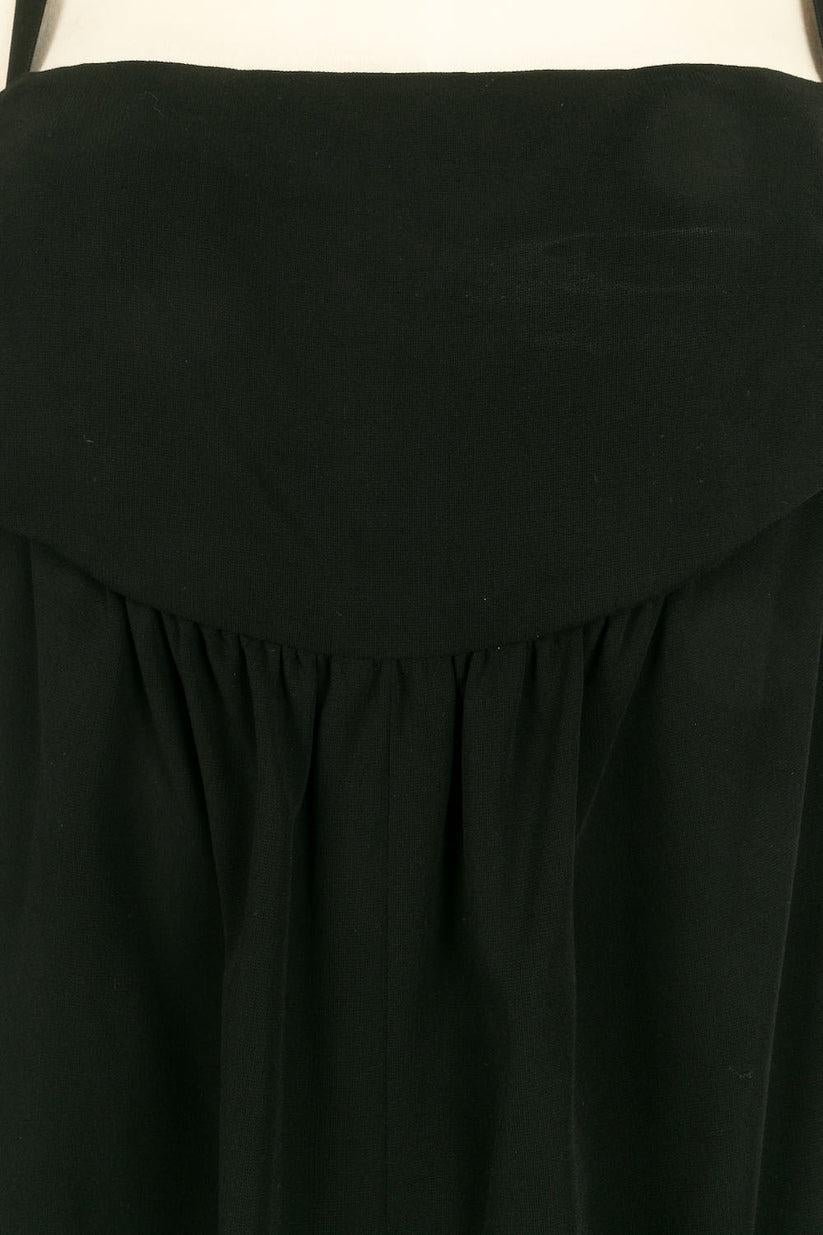 Robe Chanel avec épaules dénudées et doublure en soie en vente 2
