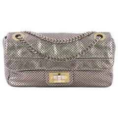 Chanel Drill Flap Bag Perforated Leather Medium
