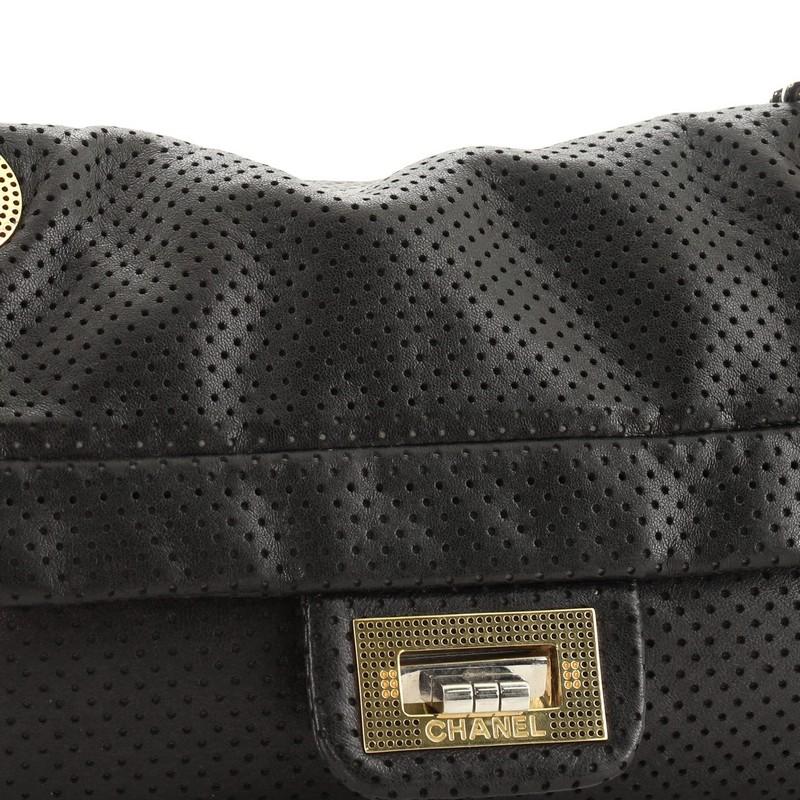 Chanel Drill Flap Bag Perforated Leather Small 1