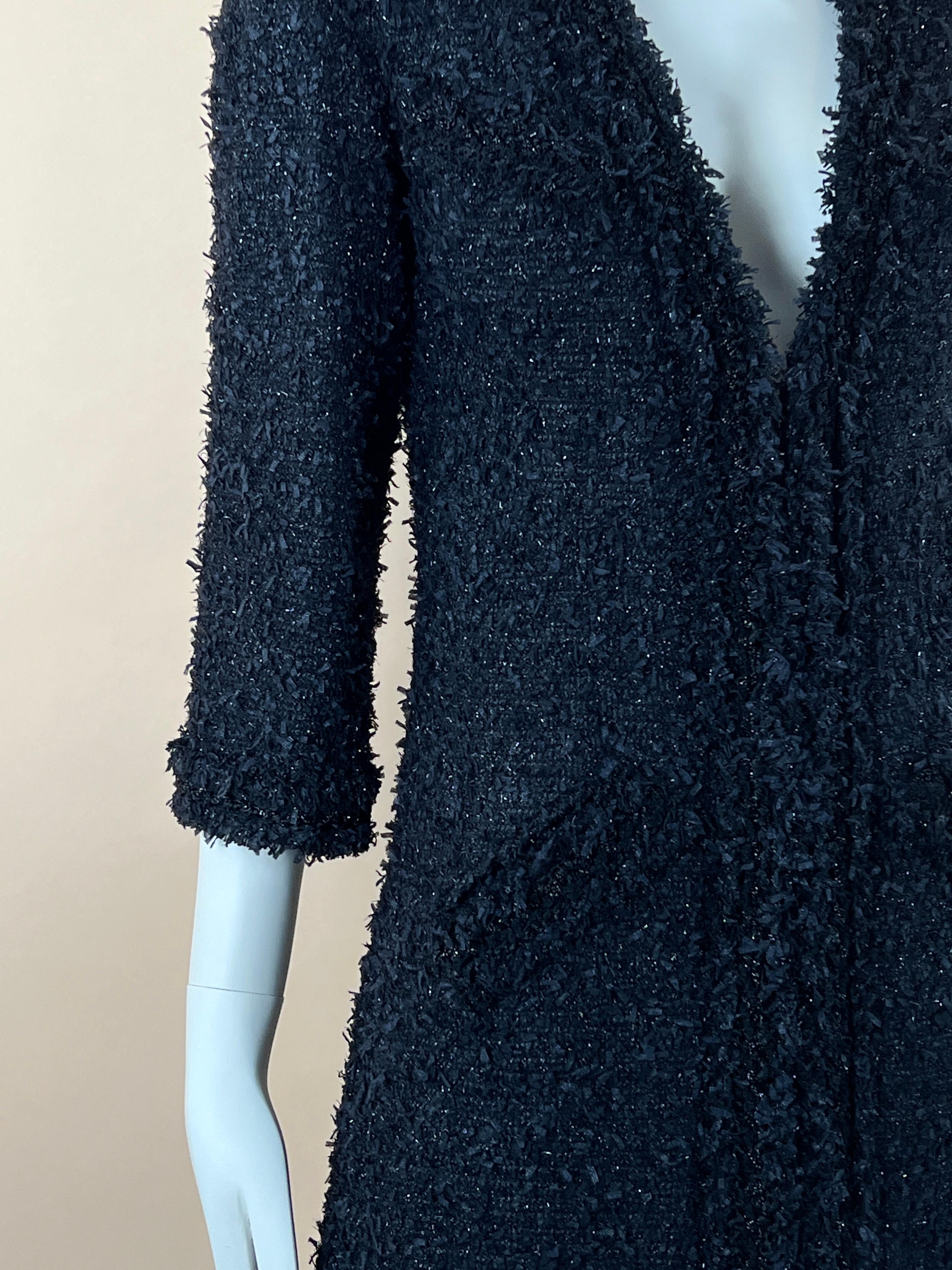Chanel Dubai Black Lesage Tweed Jacket For Sale 4