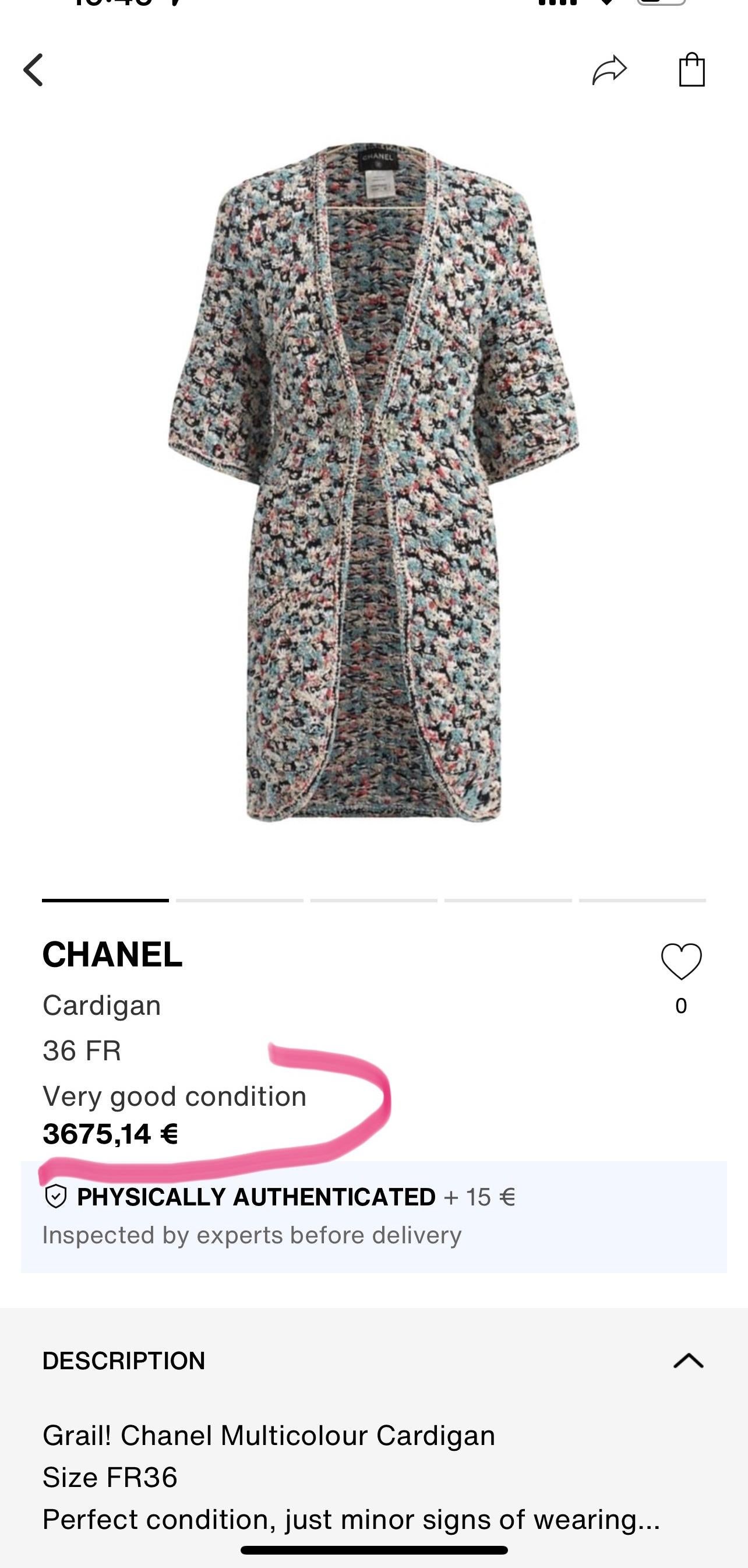 Women's or Men's Chanel Dubai CC Jewel Buttons Lesage Tweed Cardi Coat