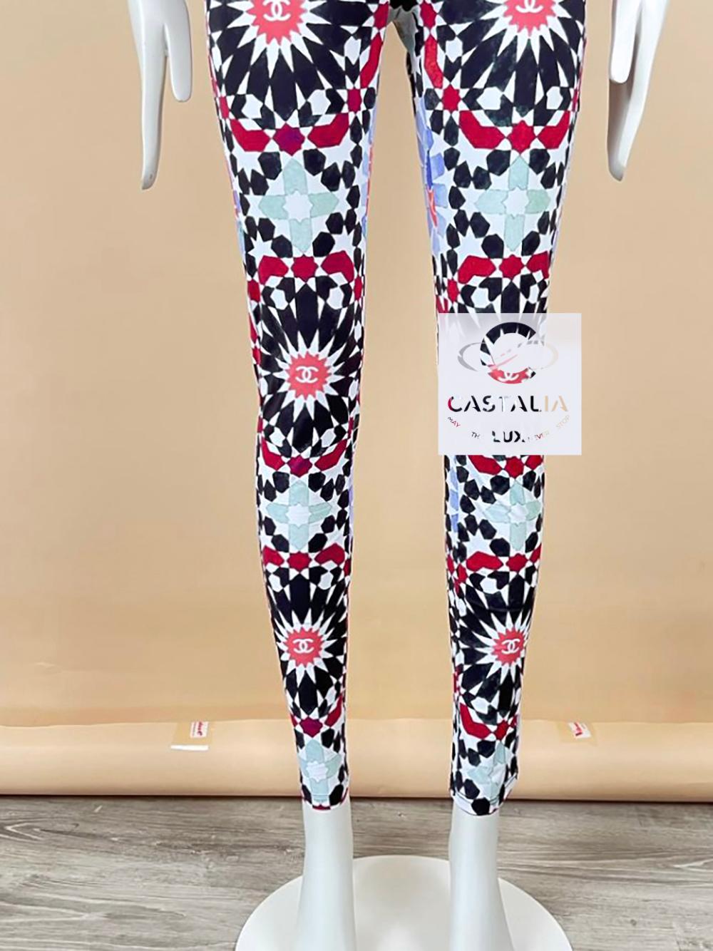 Chanel Dubai CC Logo Mosaic Relaxed Suit 6