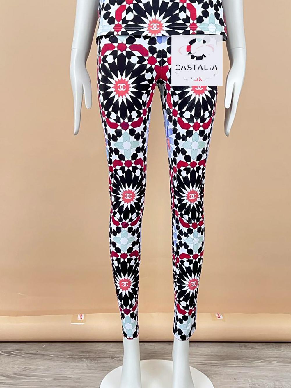 Chanel Dubai CC Logo Mosaic Relaxed Suit 8