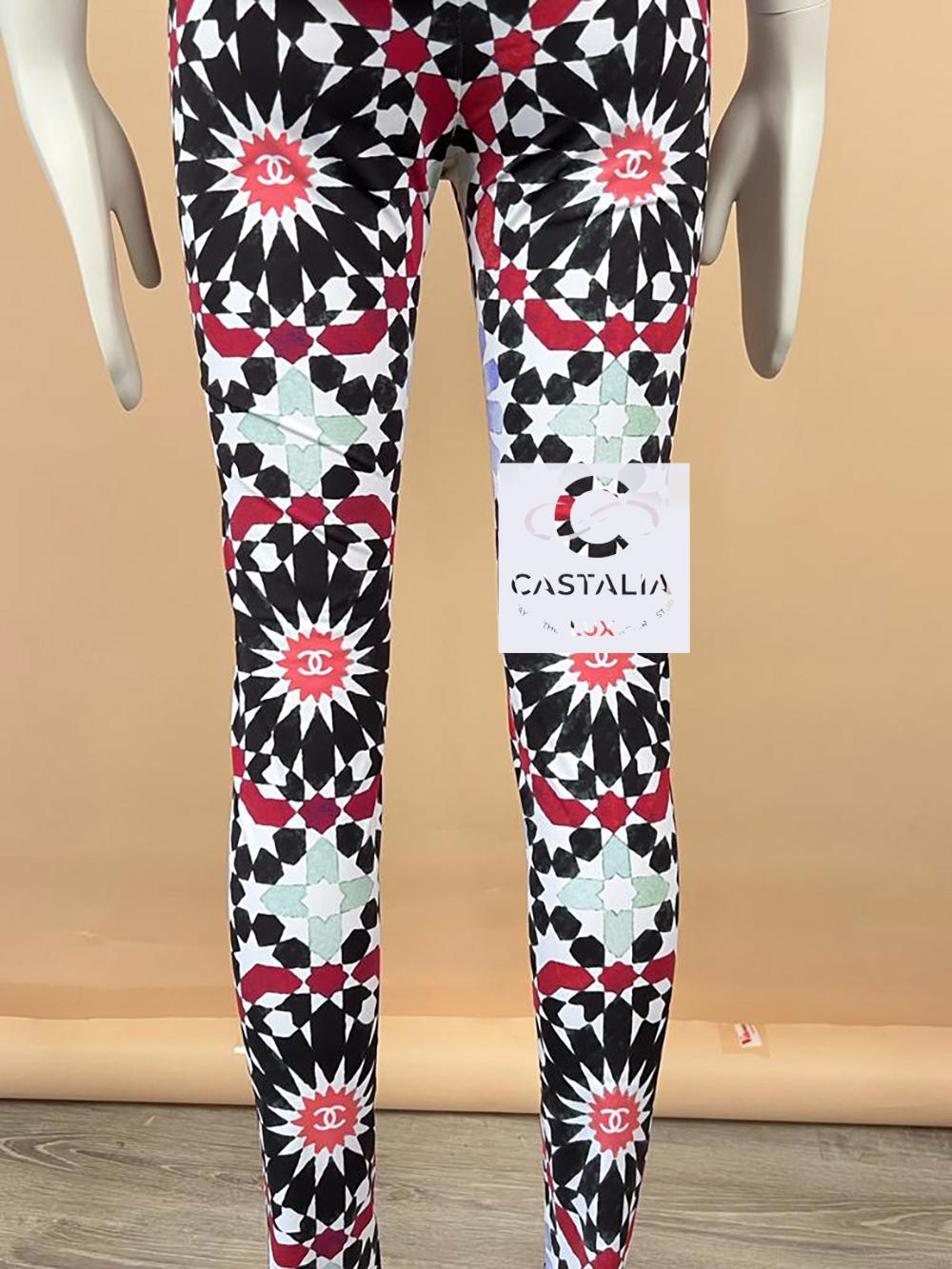 Chanel Dubai CC Logo Mosaic Relaxed Suit 5