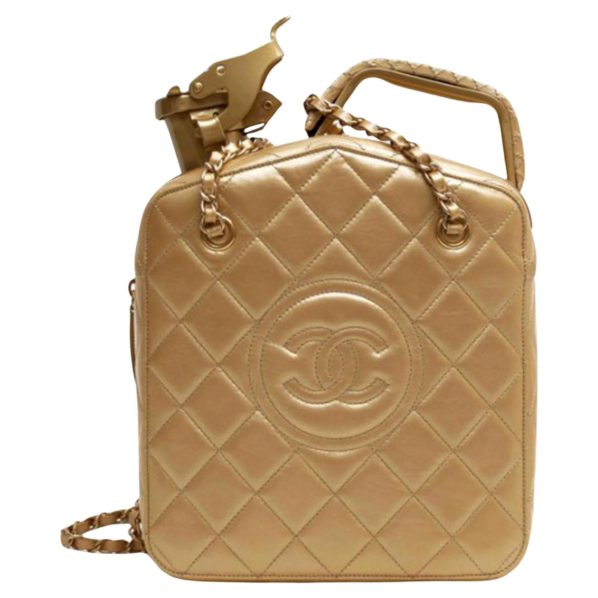 Chanel Dubai Night Gas Tank Jerry Can Crossbody Bag For Sale