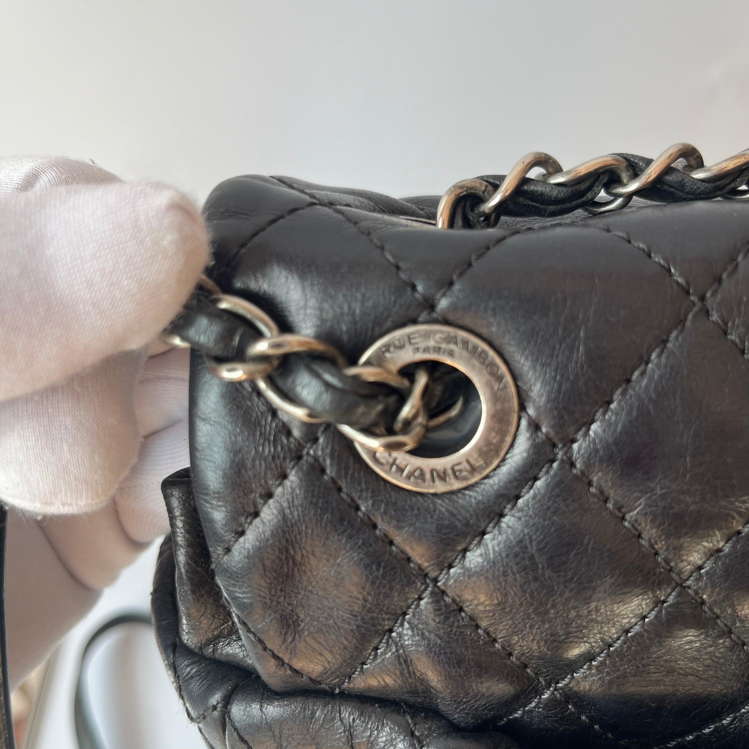 Chanel Duma Quilted Mountain Backpack Lambskin Leather Silver Hardware, 2015-206 8