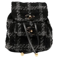 mini vintage chanel bag black