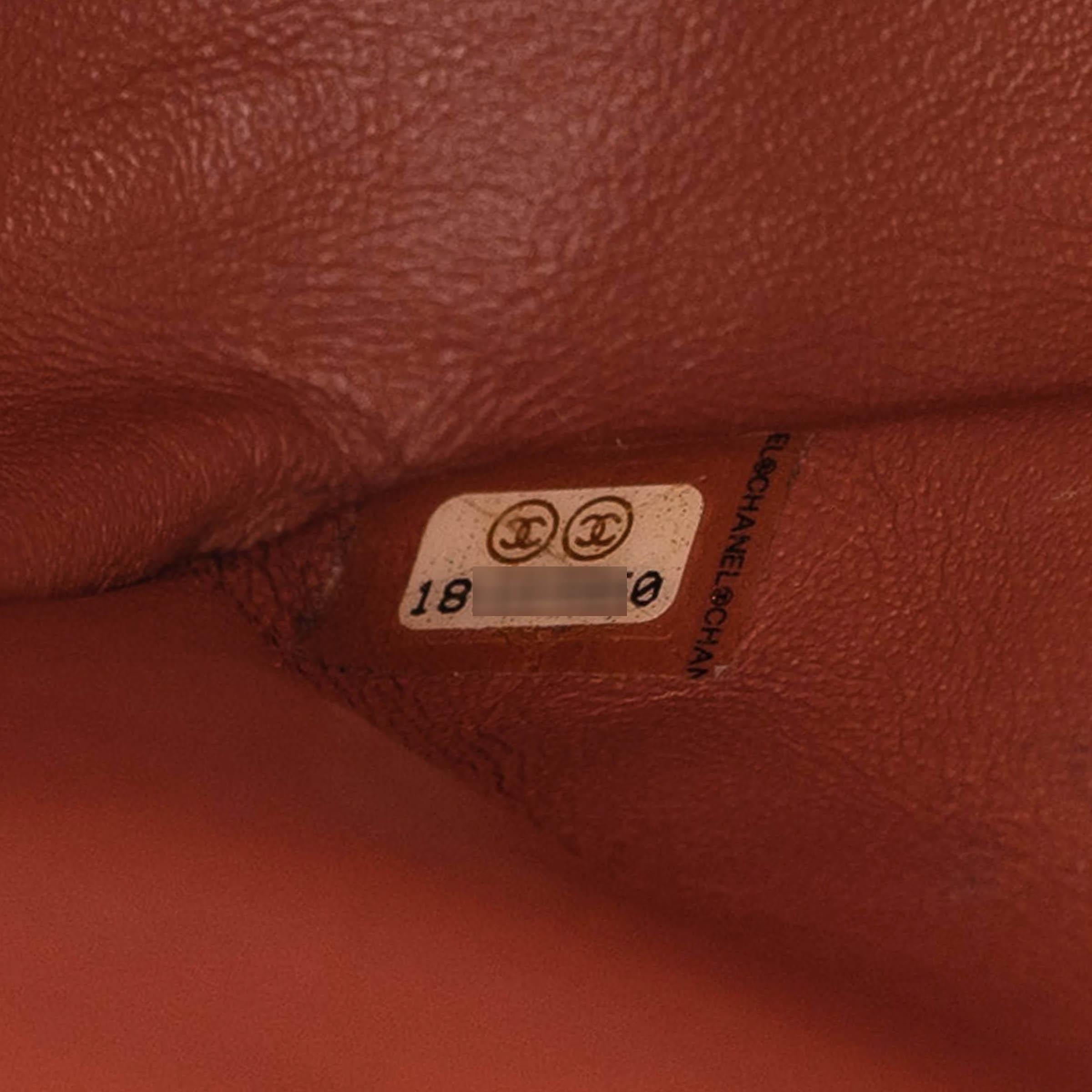 CHANEL dusty pink Aged calfskin leather 2.55 REISSUE MAXI FLAP Shoulder Bag For Sale 4