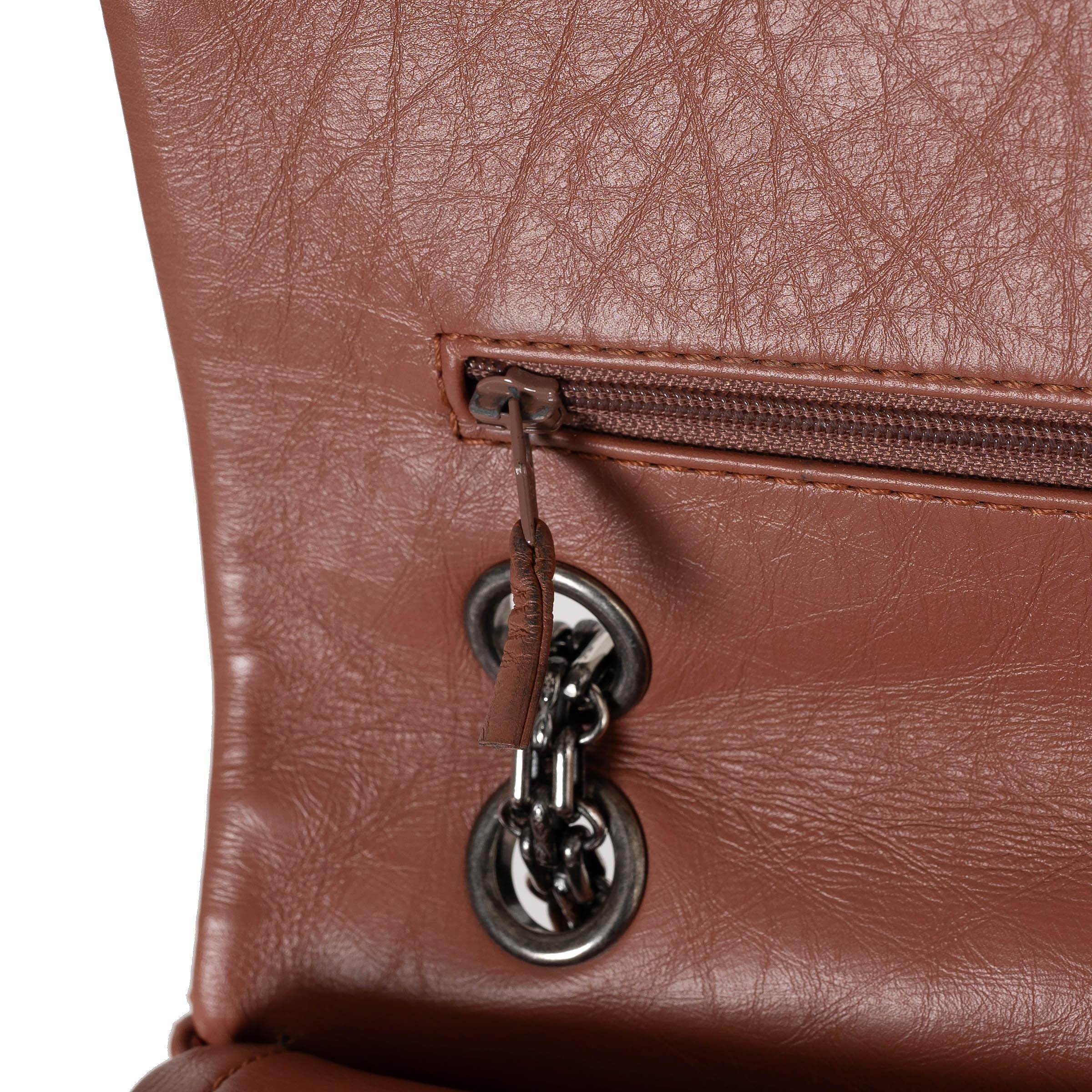 CHANEL dusty pink Aged calfskin leather 2.55 REISSUE MAXI FLAP Shoulder Bag For Sale 5