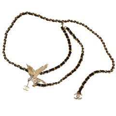 Chanel Eagle Pendant Chain Belt, SS 2001