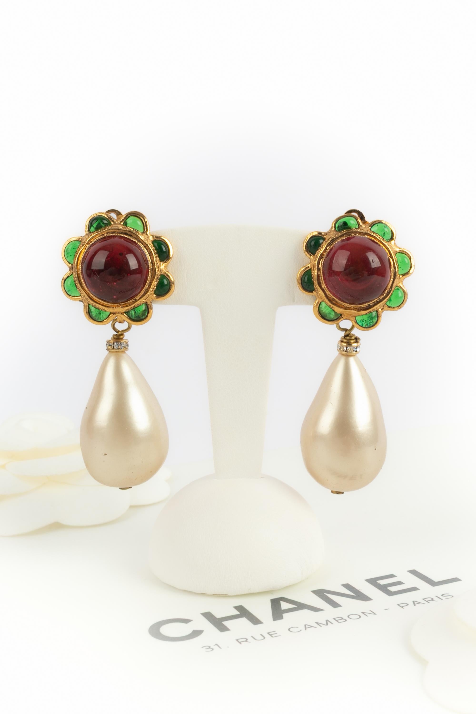 Boucles d
oreilles Chanel 1980