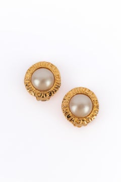 Boucles d
oreilles Chanel 1980