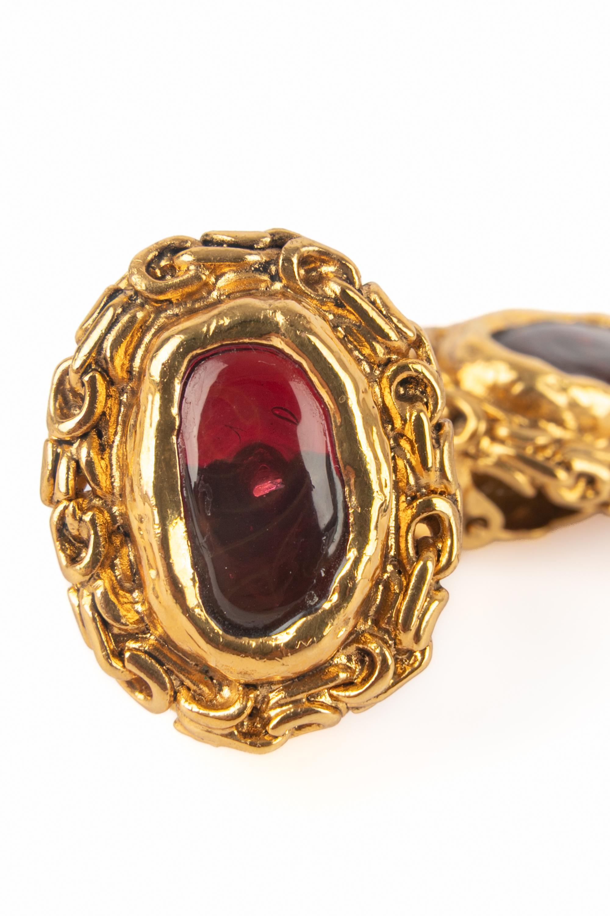 Chanel earrings 1985 For Sale 1