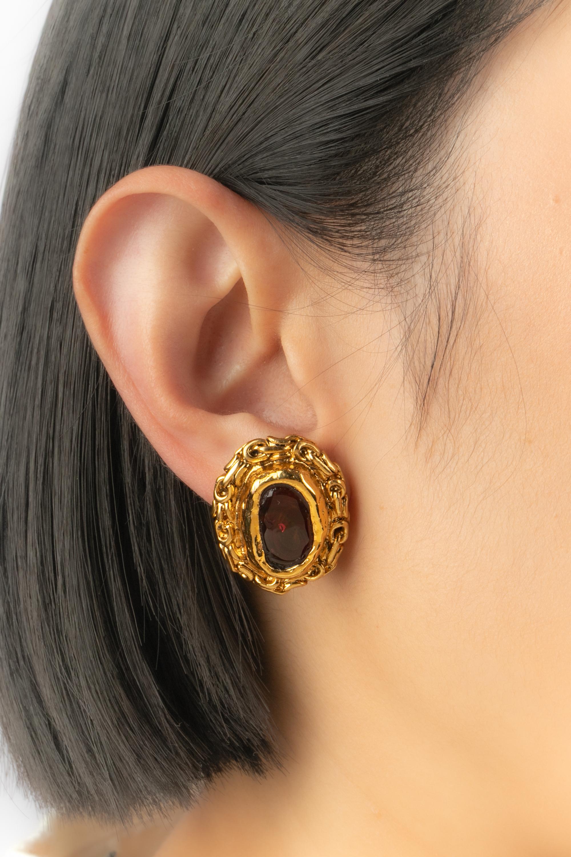 Chanel earrings 1985 For Sale 4