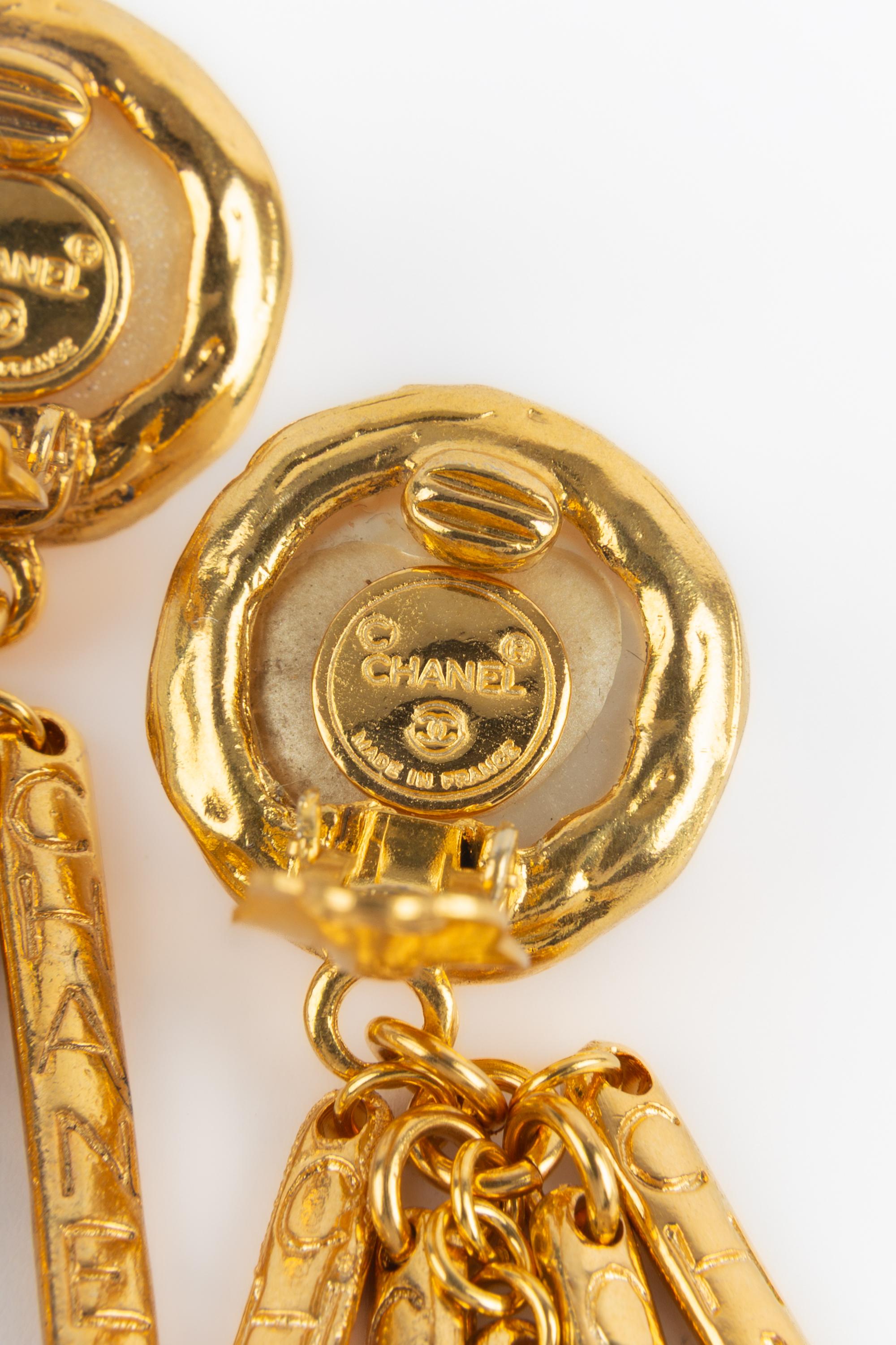 Pendientes Chanel años 90 en venta 3