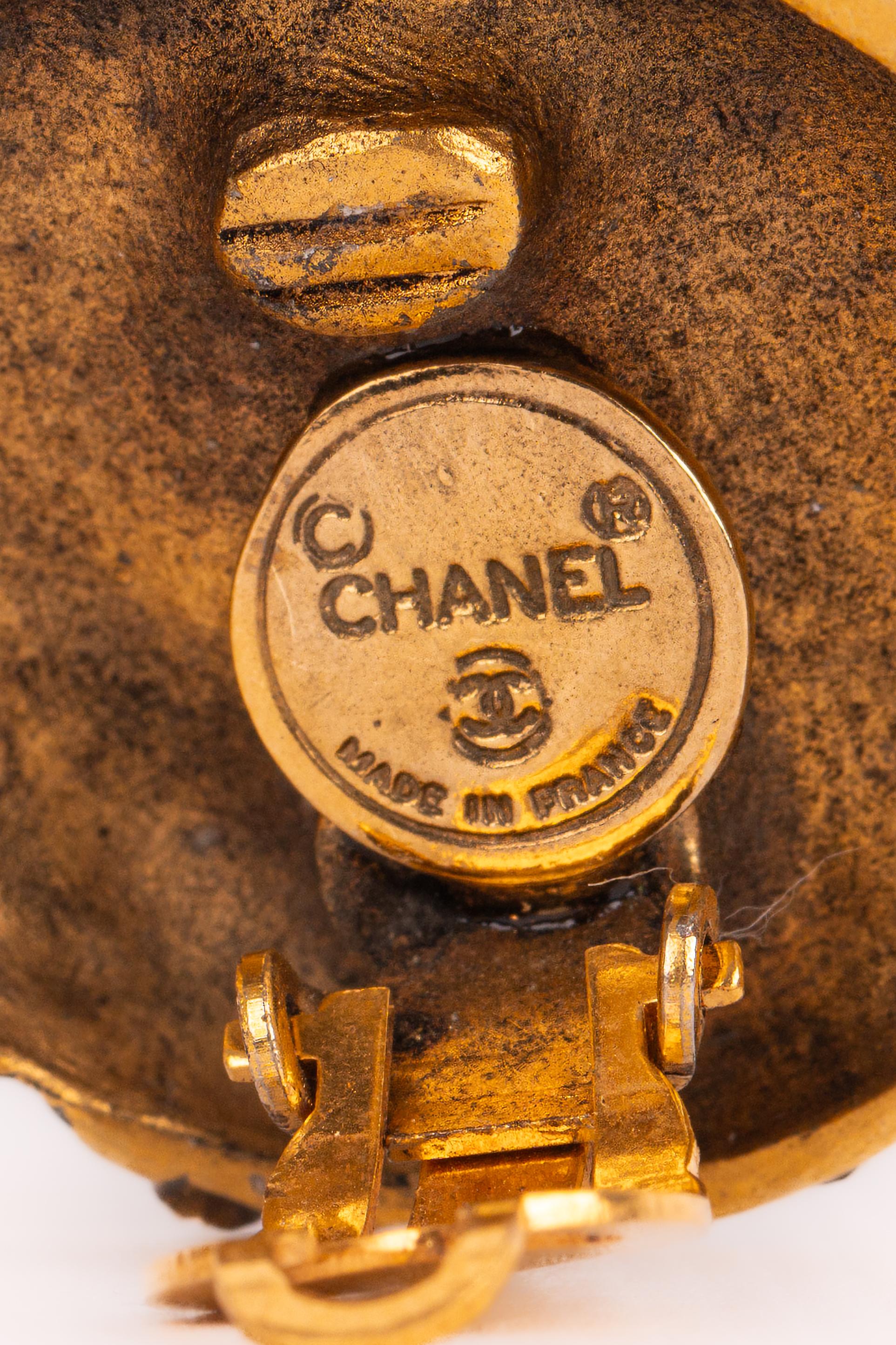 Chanel earrings 1990s For Sale 4