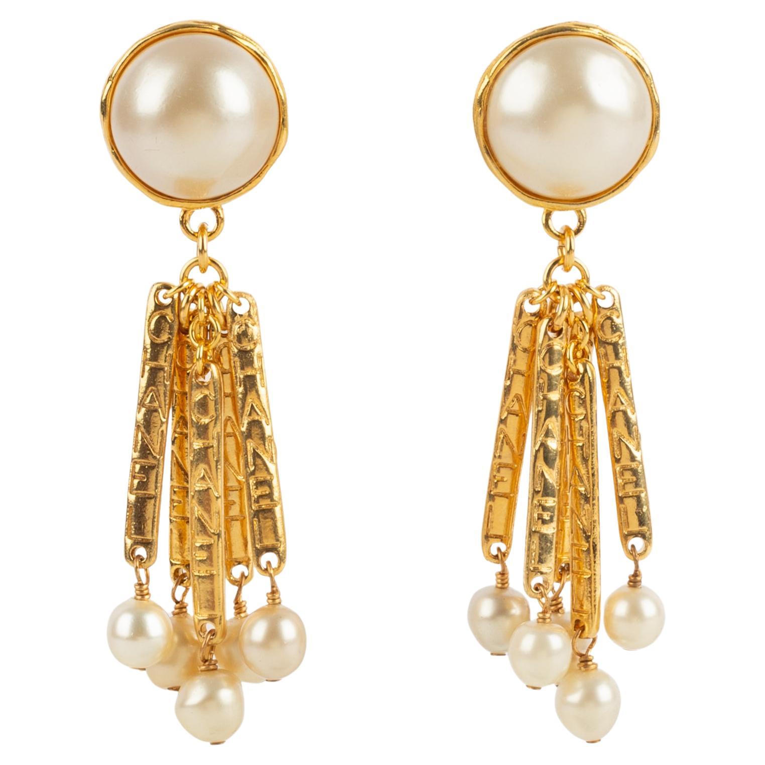 Pendientes Chanel años 90