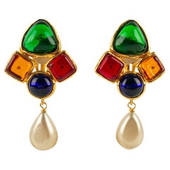 Boucles d'oreilles Chanel 1990