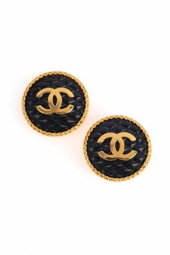 Chanel earrings 1990s Vintage Chanel earrings 1990s