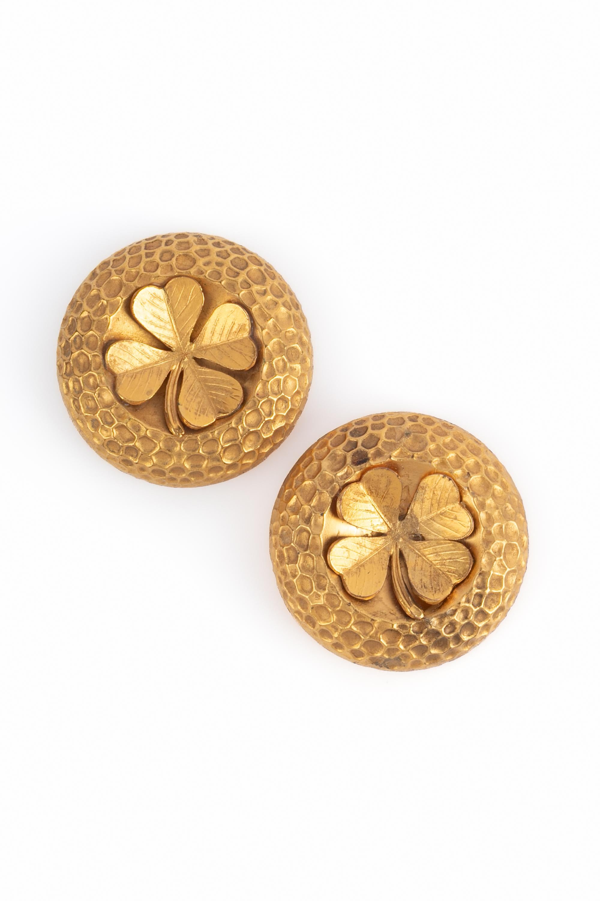 Pendientes Chanel 1992s en Excelente estado para la venta en SAINT-OUEN-SUR-SEINE, FR