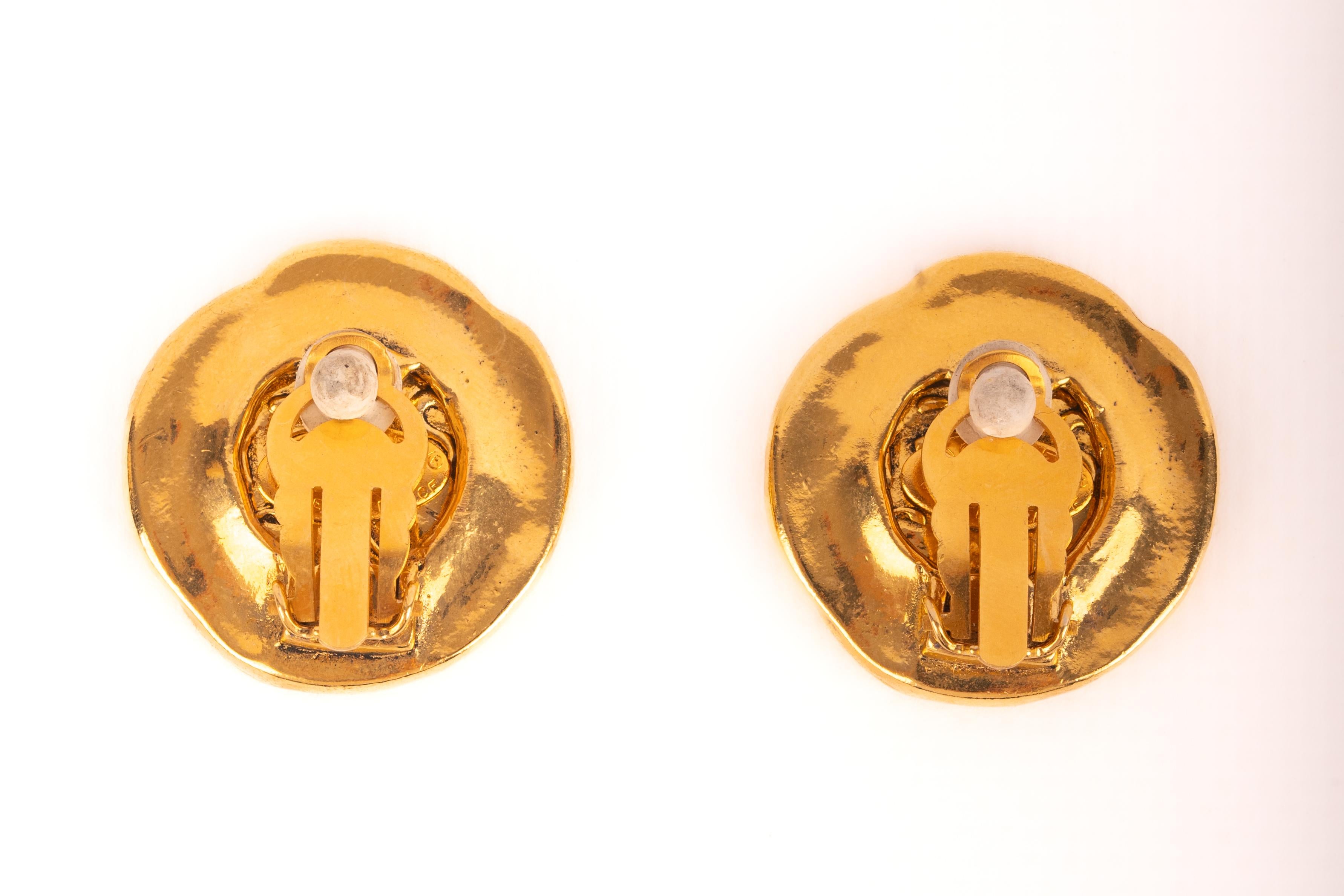 Chanel earrings 1993 1