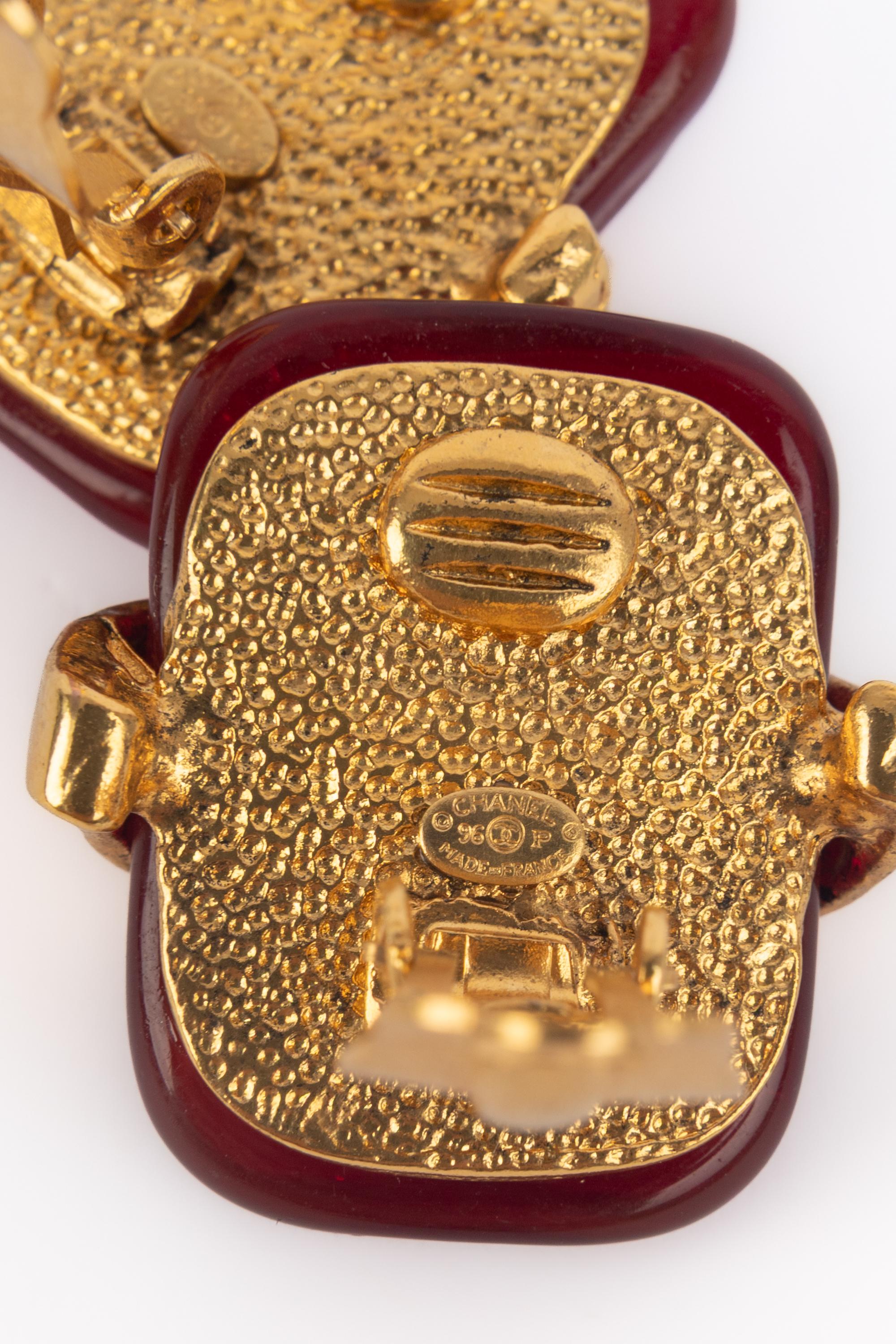 Orecchini Chanel 1996 in vendita 3