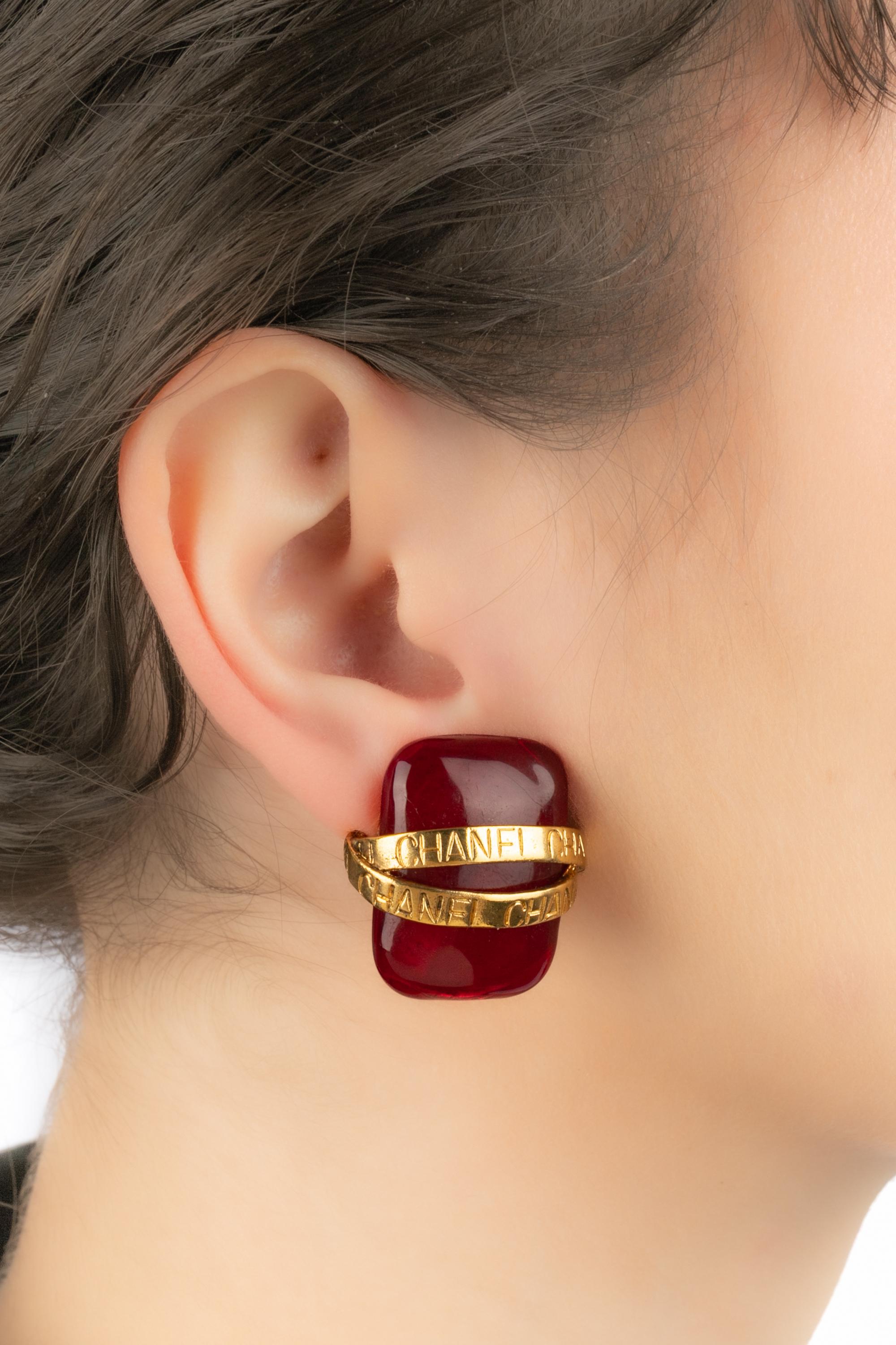 Orecchini Chanel 1996 in vendita 4