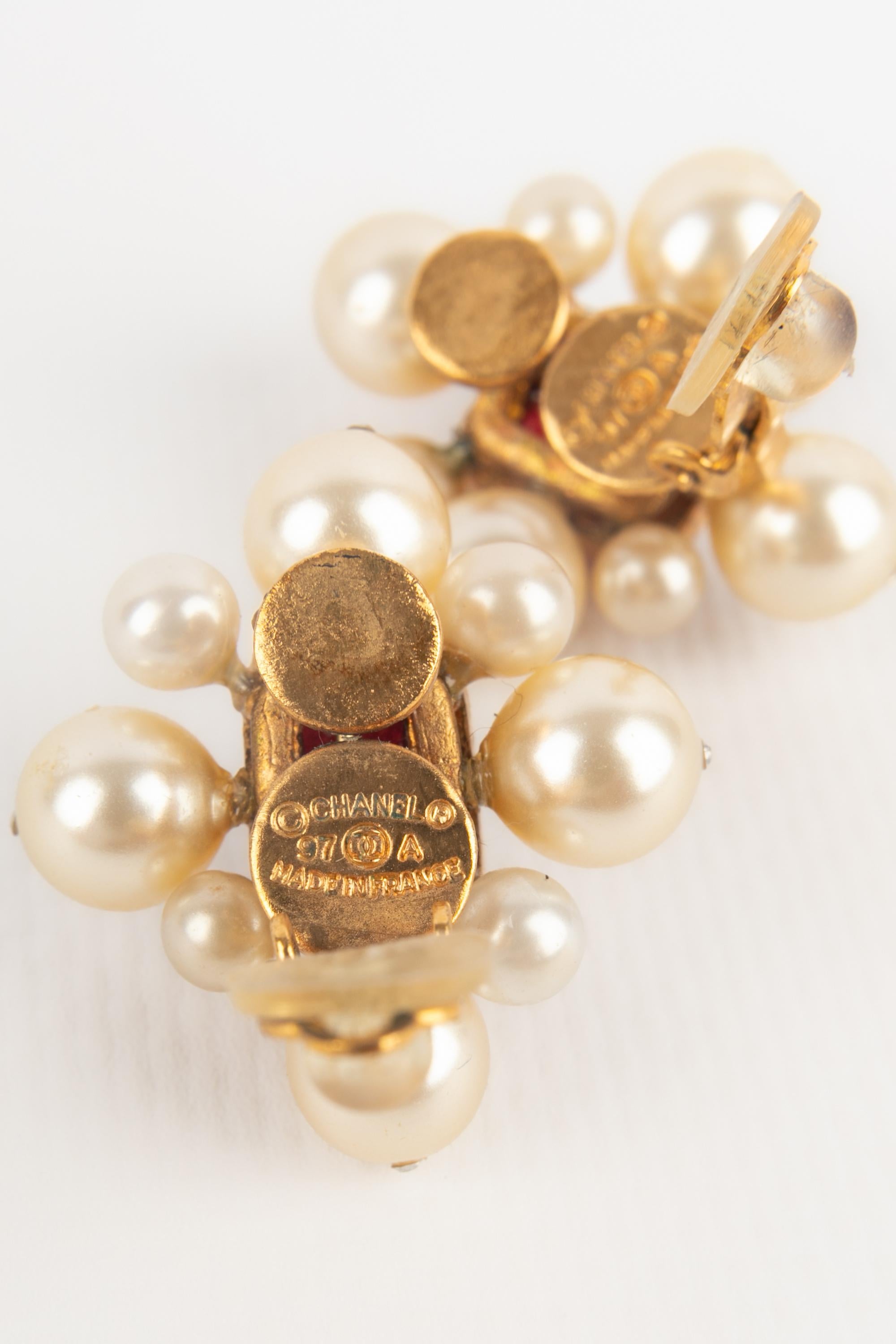 Chanel earrings 1997 For Sale 1