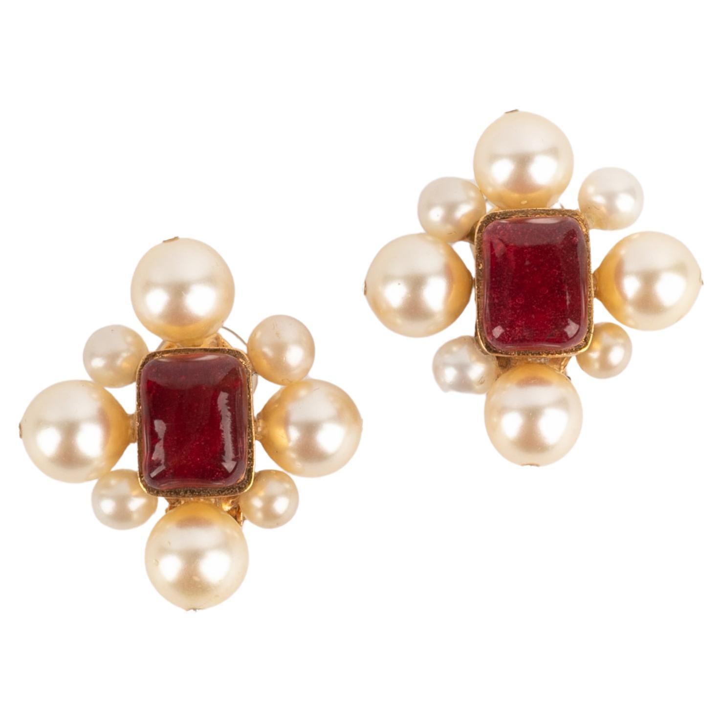 Chanel earrings 1997 For Sale