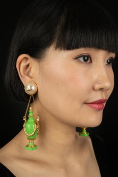 Chanel earrings 'amphoras' 1991