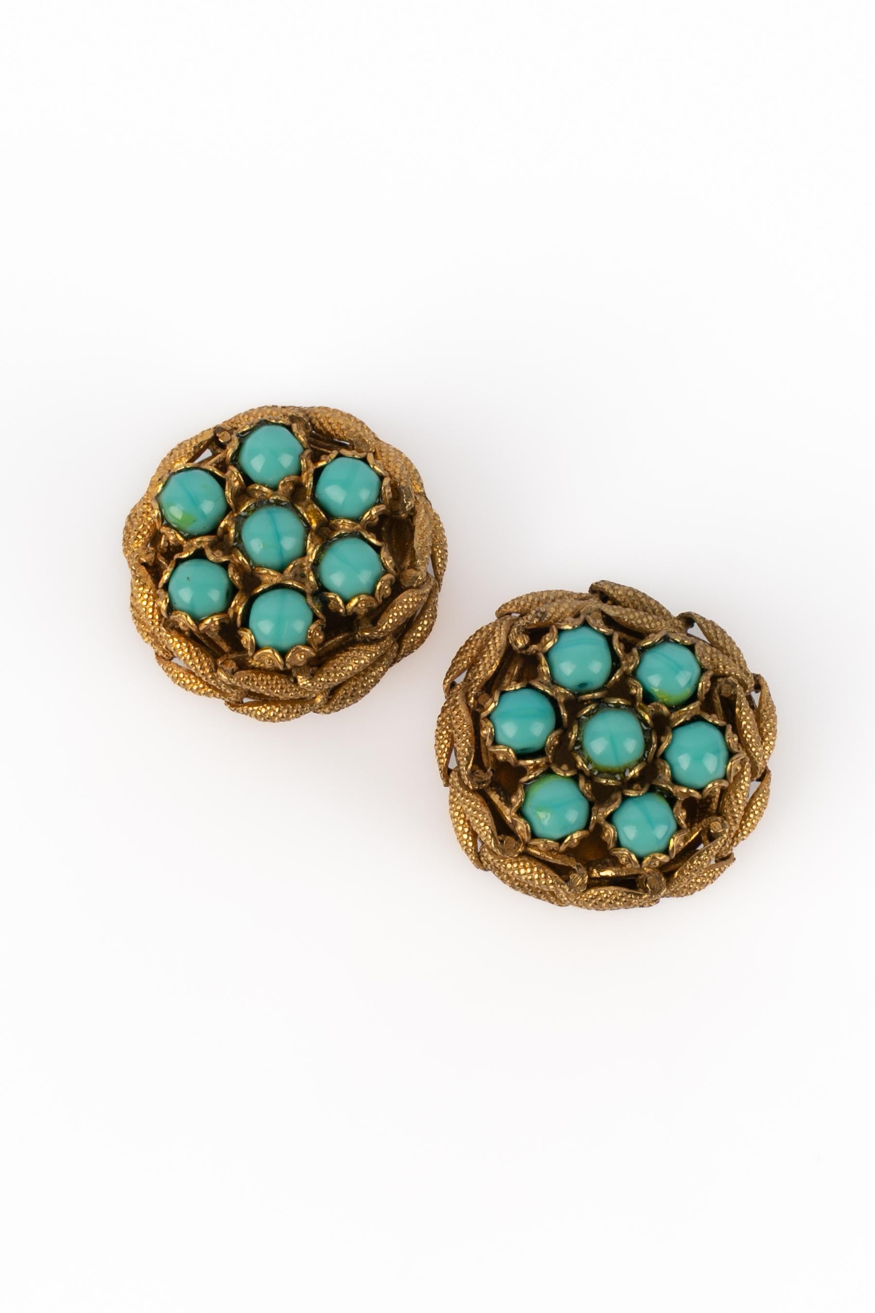 Orecchini Chanel (attribuiti) In condizioni ottime in vendita a SAINT-OUEN-SUR-SEINE, FR