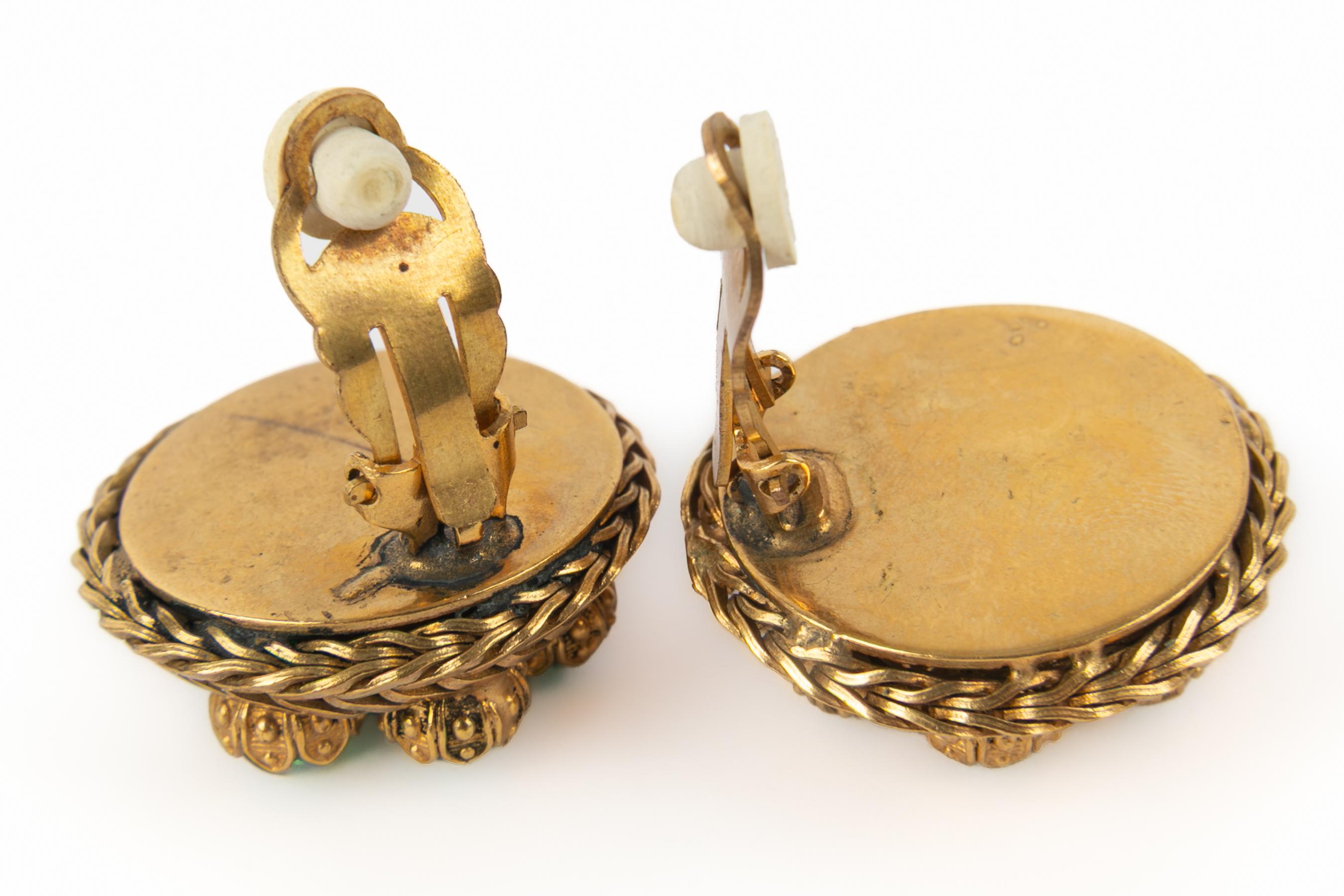 Chanel earrings (attributed to) in vendita 3