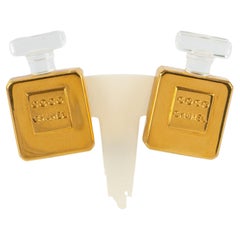 Chanel earrings 'bottle of perfume'