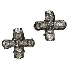 Chanel earrings 'bow' by Karl Lagerfeld Haute Couture Fall 1994