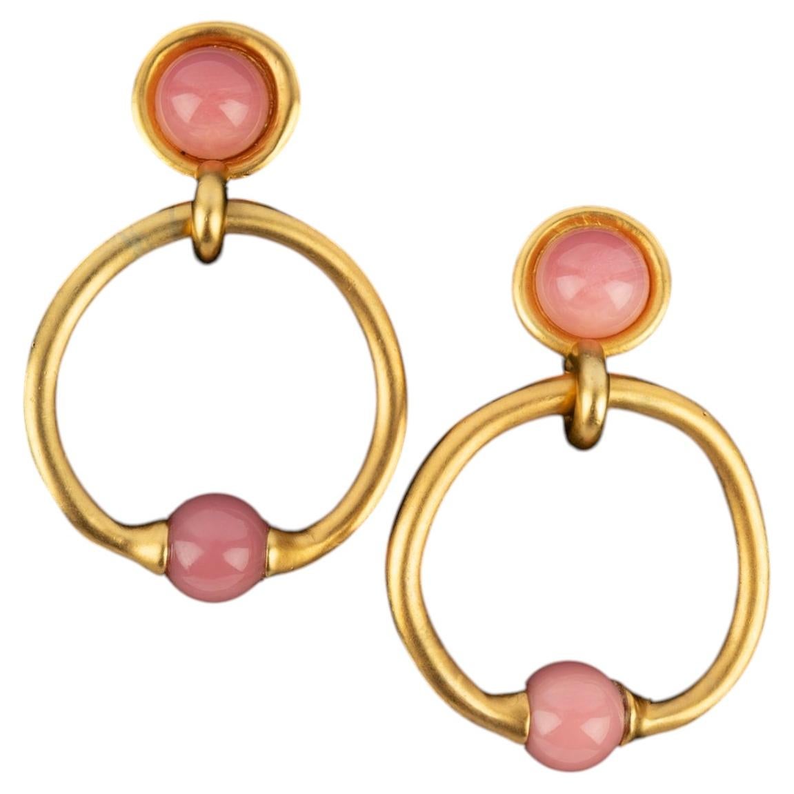 Boucles d'oreilles Chanel par Karl Lagerfeld pour la croisière 1993