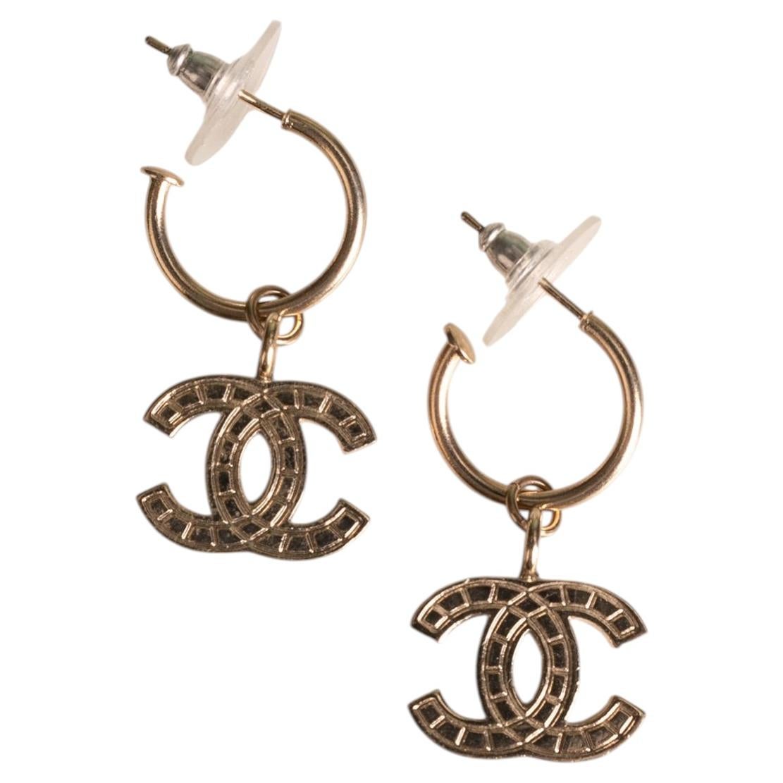 Chanel earrings by Karl Lagerfeld Fall 2003