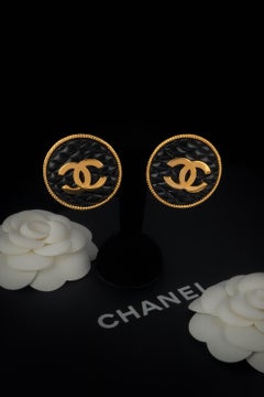 Chanel earrings by Karl Lagerfeld Fall-Winter 1989-1990
