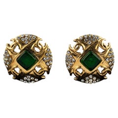 Chanel earrings by Karl Lagerfeld Fall-Winter 1990