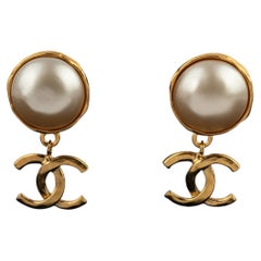 Chanel earrings by Karl Lagerfeld Fall-Winter 1995