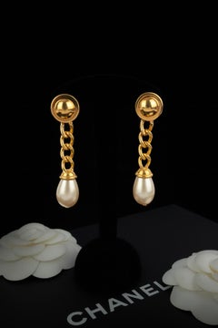 Chanel earrings by Karl Lagerfeld Fall-Winter 1996