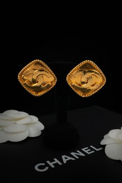 Chanel earrings by Karl Lagerfeld Fall-Winter 1996