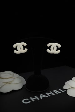 Chanel earrings by Karl Lagerfeld Fall-Winter 2003