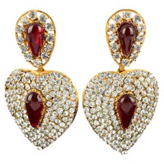 Chanel earrings by Karl Lagerfeld Haute Couture Spring 1991