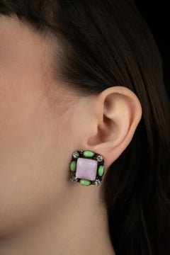 Chanel earrings by Karl Lagerfeld Spring 1996