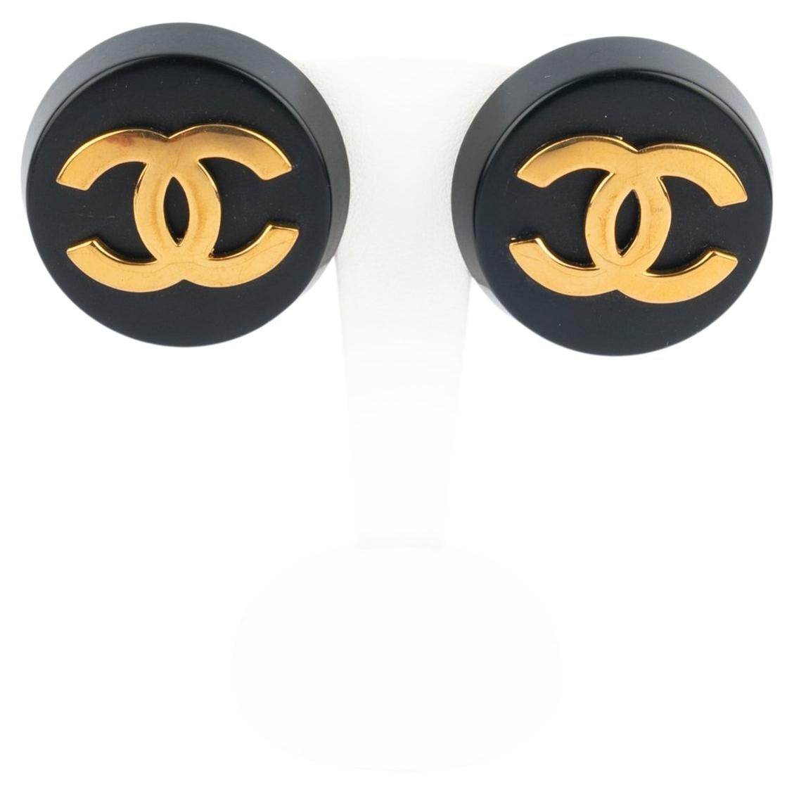 Chanel earrings by Karl Lagerfeld Spring-Summer 1992