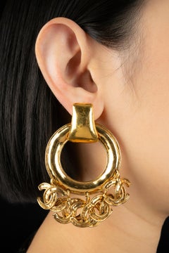 Chanel earrings by Karl Lagerfeld Spring-Summer 1993
